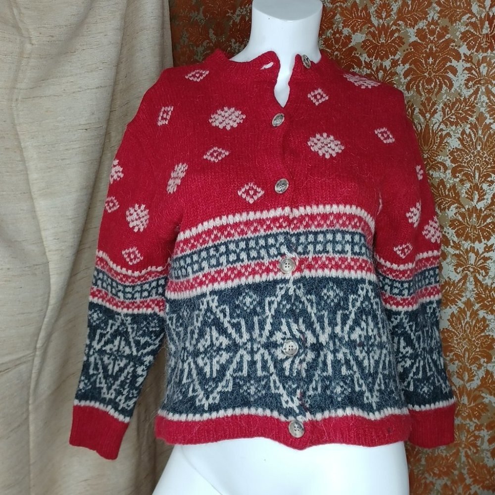 Vintage Eddie Bauer Alpaca Wool‎ Blend Sweater L